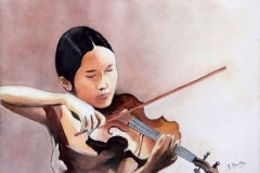 La violoniste Ji-Yoon-Park